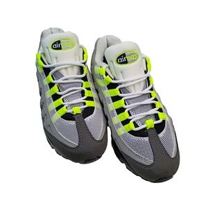 Nike Air Max 95 OG Neon Grey Volt Black CT1689-001 Running Shoes Mens/Kids 7